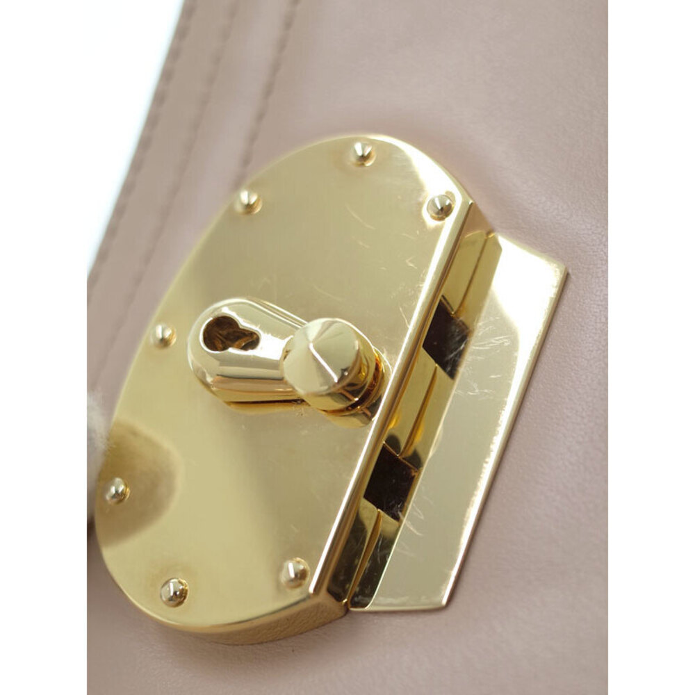 Prada Lock Flap leather crossbody Chain bag pink - Picture 8 of 9